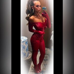 Blake lively Deadpool jumpsuit xs